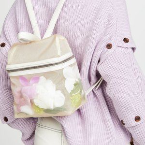 Rare Kara Flower Small Backpack